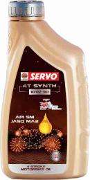 SERVO 4T Synth 10W-30 Full Synthetic Bike Engine Oil 1 L Bottle_0