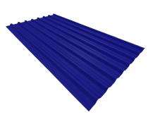 TATA Single Ribbed Trapezoidal PPGL Roofing Sheet Colour Coated_0