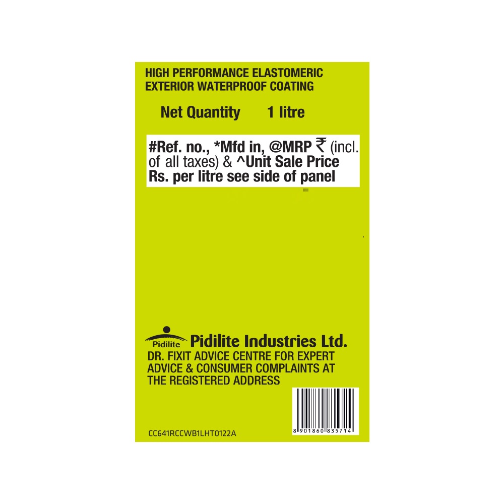 Dr.FIXIT 641 RAINCOAT CLASSIC Waterproofing Chemical in Litre_1