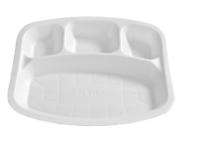 Plastic Disposable Plates 8 inch White_0