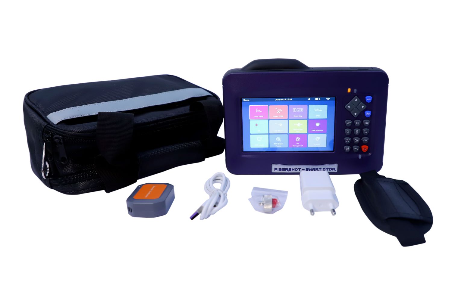 Fibershot 1310/1550nm:32/30dB MINI-D32 Optical Time Domain Reflectometer_4