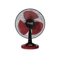 Crompton GALE CLASSIC 400 mm 3 Blades Black and Red Table Fan_0