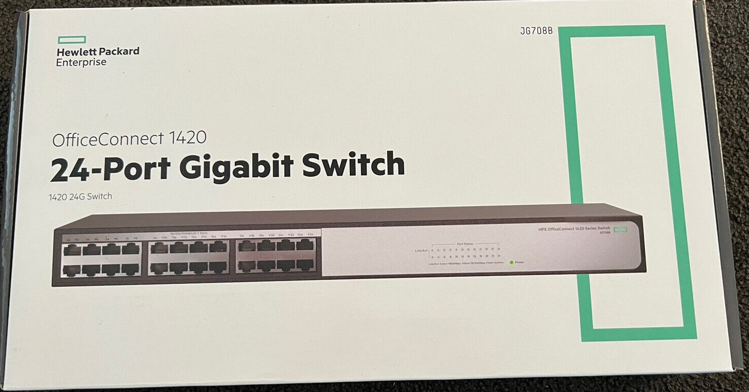 HP JG708B 24 Port 1000 Mbps IP40 Ethernet Switch_2
