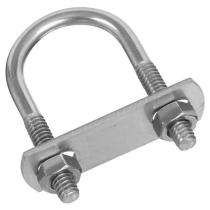 M8 Stainless Steel U Bolts 165 mm Chrome Plated_0