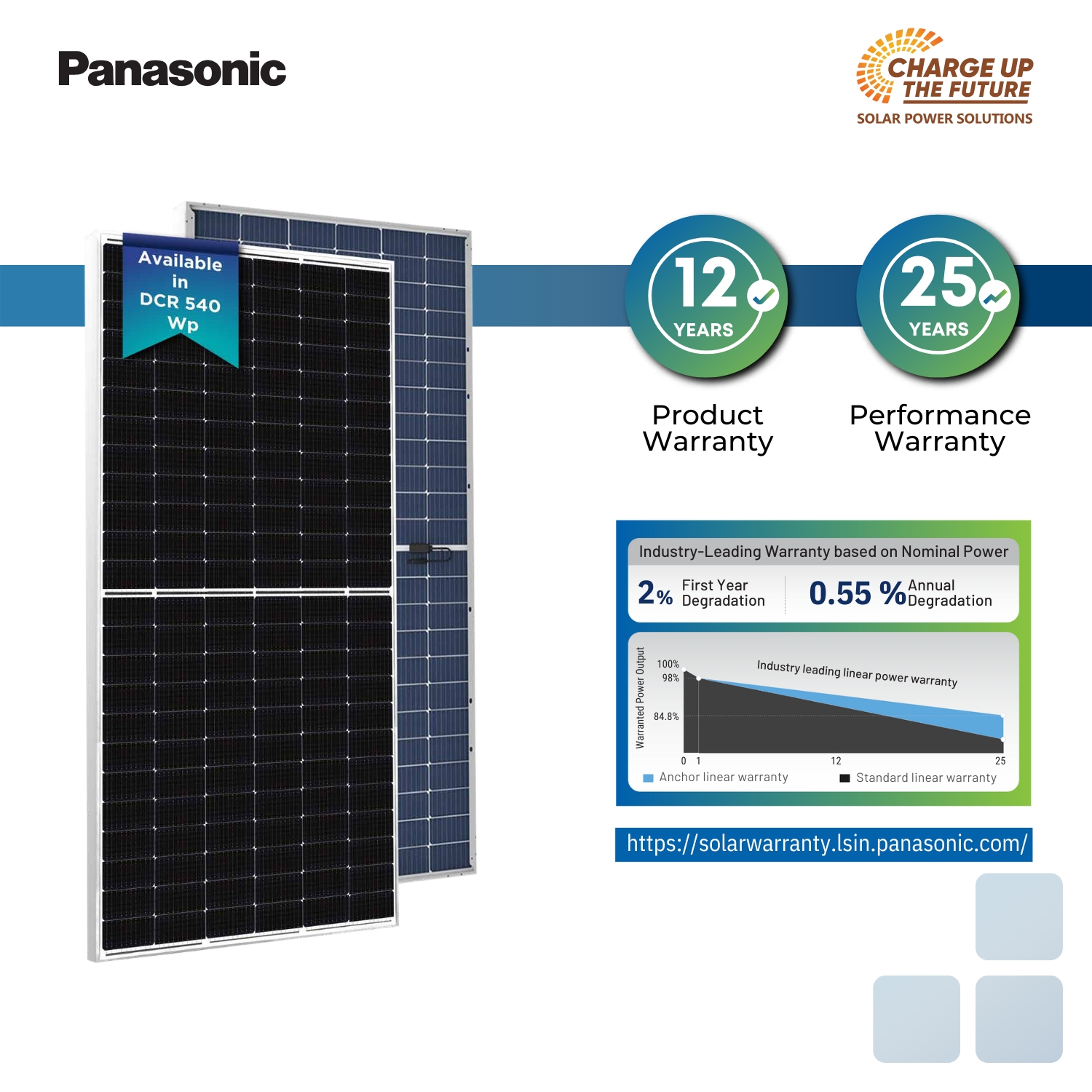 ANCHOR AE14H540VHC10BPD 540 W Mono PERC Solar Panel_3