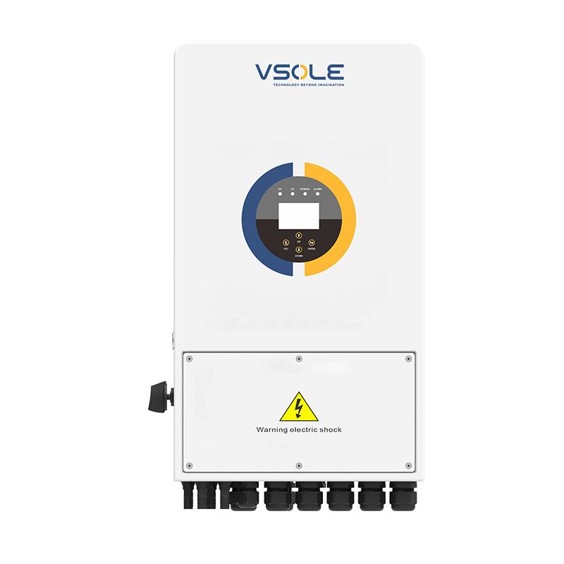 Buy VSOLE VS-HY10T Single Phase 10 kVA MPPT Hybrid Solar Inverter ...