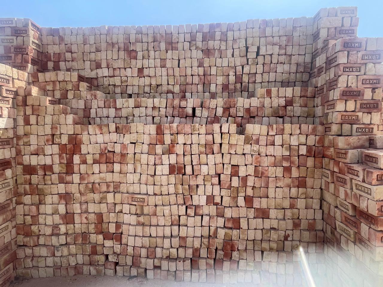 LAXMI Clay Cuboid Red Bricks 228 x 101 x 77 mm_3