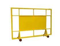 Movable Iron Barricades 7 x 6 ft_0