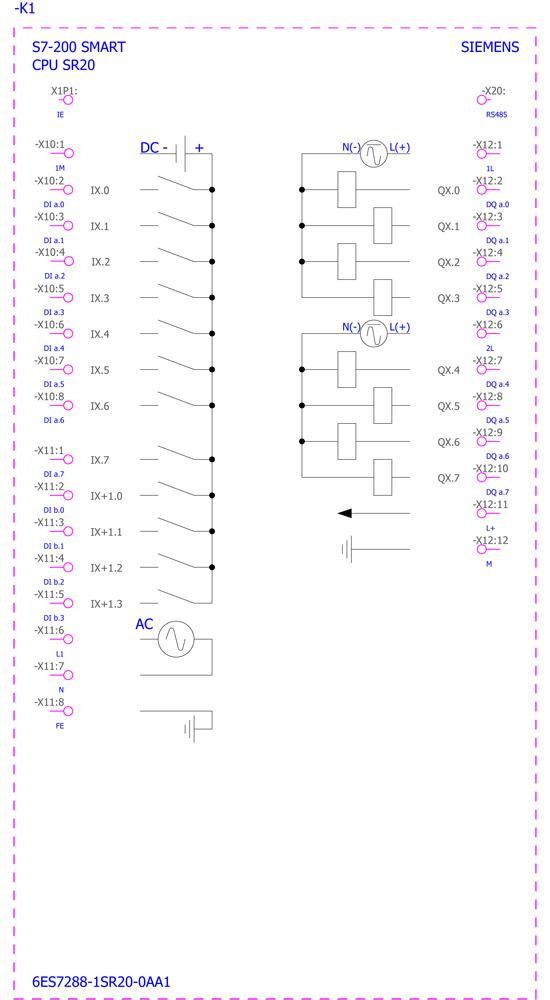 SIEMENS Programmable Logic Controller 6ES72881SR200AA1 24 V_2