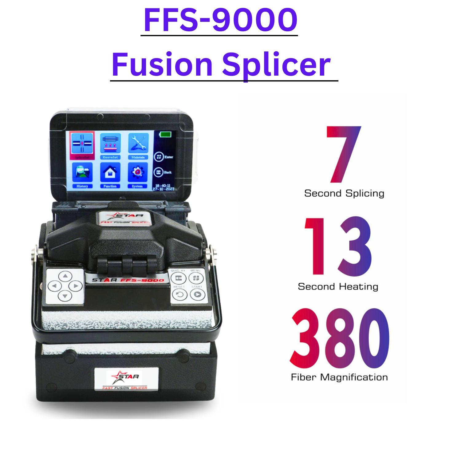 STAR FFS-9000 TEC Approved High Precision Core Alignment Fusion Splicer for Fiber Optic_2