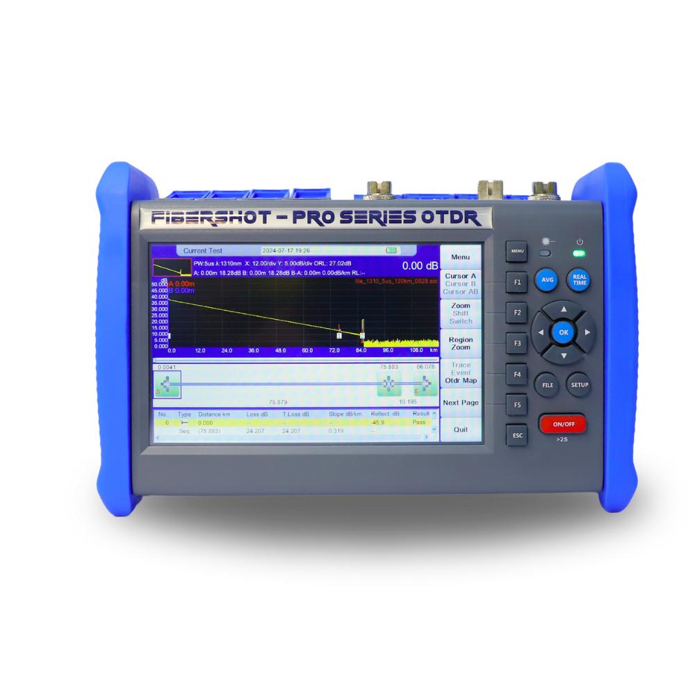 Fibershot Pro-D45 OTDR Optical Time Domain Reflectometer_4