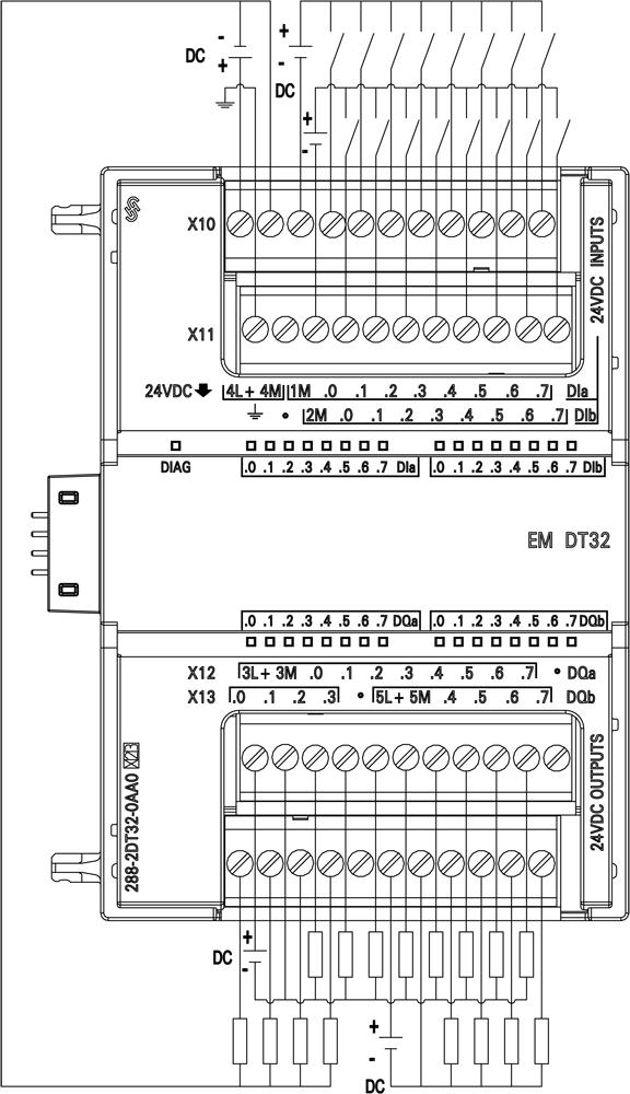 SIEMENS Programmable Logic Controller 6ES72882DT320AA0 24 V_1
