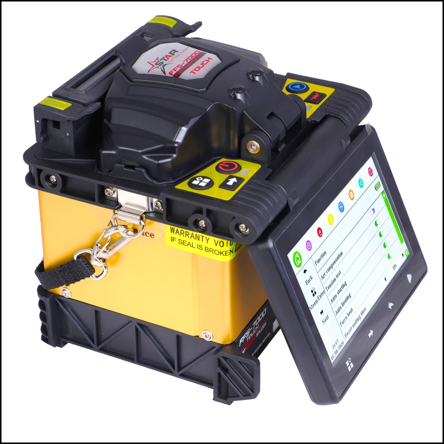 STAR FFS-7000 Touch Screen High Precision Core Alignment Fusion Splicer for Fiber Optic_4