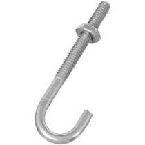 Vijay M21 Mild Steel Foundation Bolts J Shape 200 mm_0
