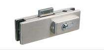 IRONMONGERS Glass Door Patch Fitting Bottom Patch Lock PT-03 1553 Stainless Steel_0