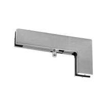 IRONMONGERS Glass Door Patch Fitting Corner Patch PT-08 1559 Aluminium Alloy_0