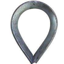 60 x 50 mm Standard Wire Rope Thimble Mild Steel_0