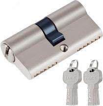 Probizz Brass Cylindrical Door Locks Cylinder 2C 60_0