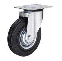 4 inch Rubber Swivel Caster Wheel 400 kg_0