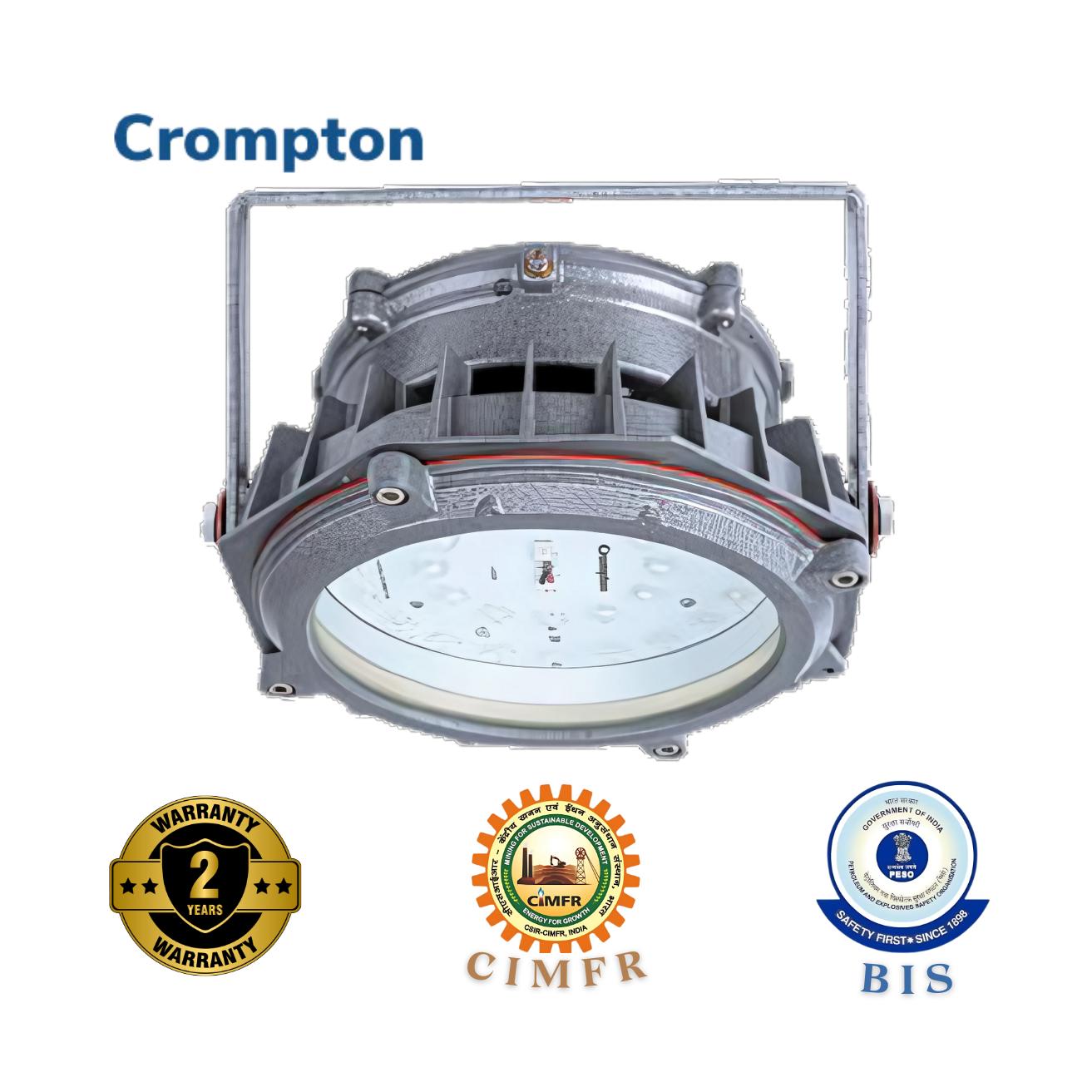 Crompton FFL-1315-100-CDL60-M Die Cast Aluminium Surface Mounted 100 W Cool White Flameproof LED Luminaries_1