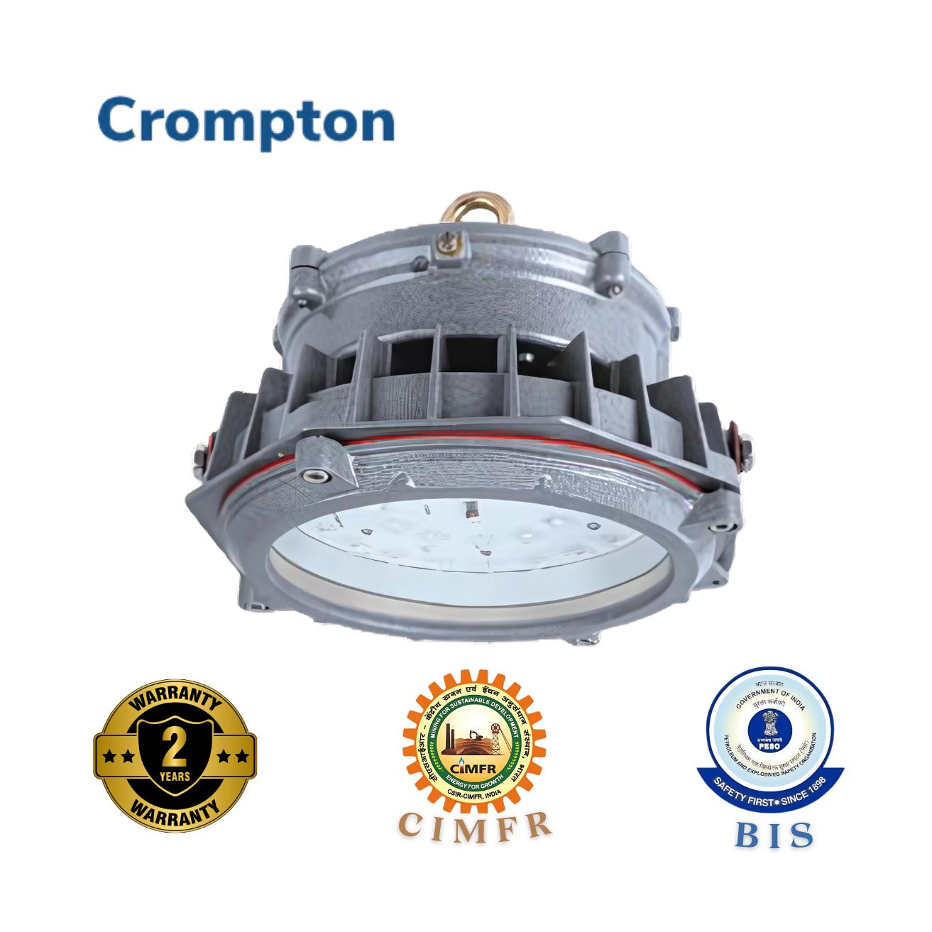 Crompton FFL-1315-150-CDL60-M Die Cast Aluminium Surface Mounted 150 W Cool White Flameproof LED Luminaries_1
