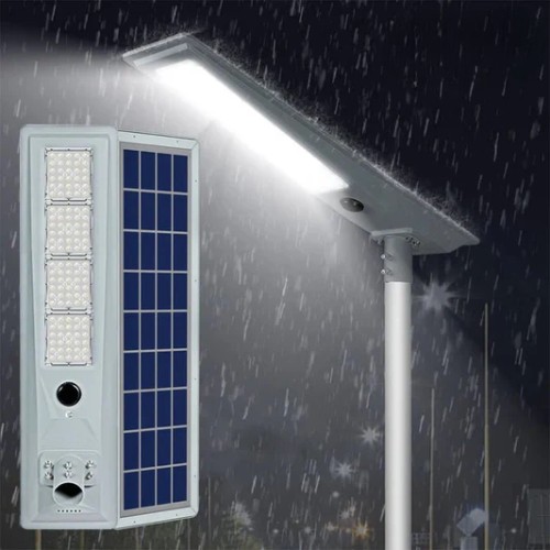 Vibrant 50 W Cool White LED Aluminium 48 Ah Solar Street Light_1