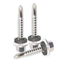 Ideal Hex Head Cap Self Drilling Screw Stainless Steel Ai-zn Coating_0