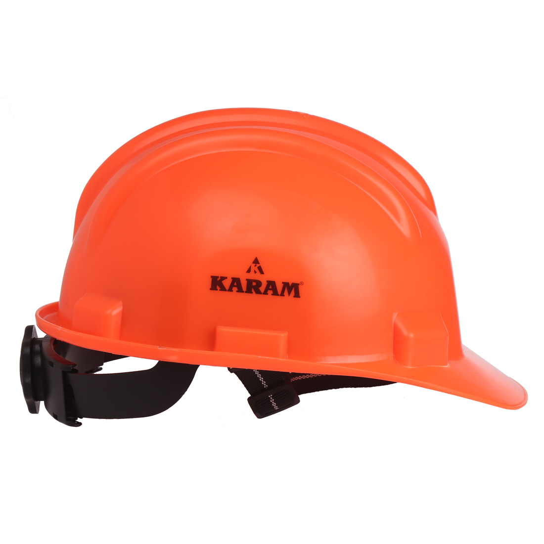 Karam Polymer Fluorescent Orange Air Ventilated Safety Helmets PN521_2