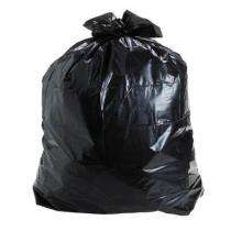 Plastic Biodegradable Garbage Bags 200 L 200 micron Black_0