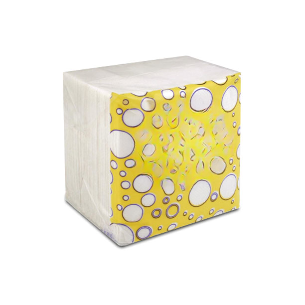 Hand Napkin Tissue Paper Pack Plain 30 x 30 cm White_0