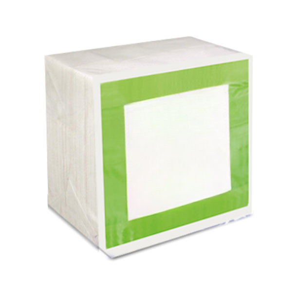 Hand Napkin Tissue Paper Box Plain 30 x 30 cm White_0