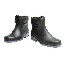 Hillson Collar Boot Soft PVC Steel Toe Safety Shoes Black_0