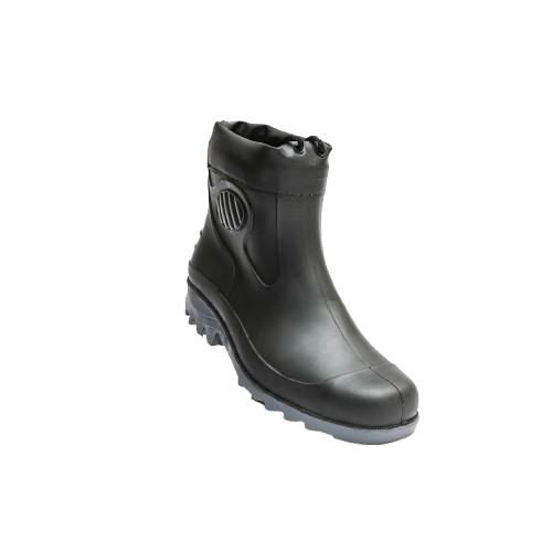 Hillson Collar Boot Soft PVC Steel Toe Safety Shoes Black_2