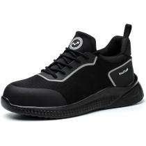 TruTuff Opus Mesh Steel Toe Safety Shoes Black_0