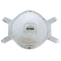 Venus Double Shell Non Woven Fabric Nose Masks Standard V-2930 SLV White_0