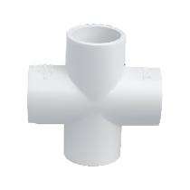 TRUFLO 20 mm UPVC Pipe Fitting Cross_0