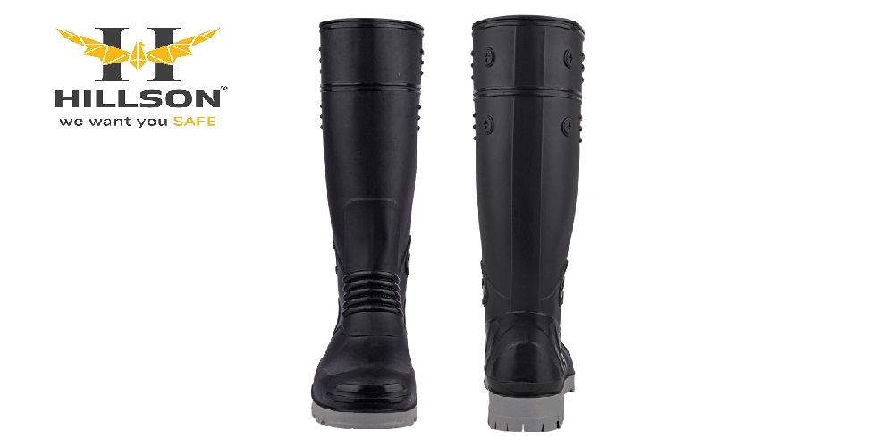 Hillson Torpedo 212 Fully Moulded Hard PVC Gumboots_1