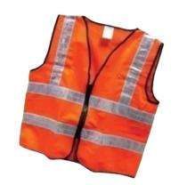 Polyester Safety Jackets M Reflective Orange_0