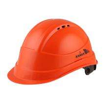 Karam Polypropylene Copolymer Chrome Orange Air Ventilated Safety Helmets PN541_0