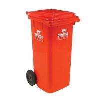 Nilkamal Wheeled Bins Red 90 L Plastic_0