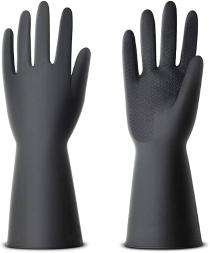 Anti Slip Neoprene Rubber Safety Gloves XL_0