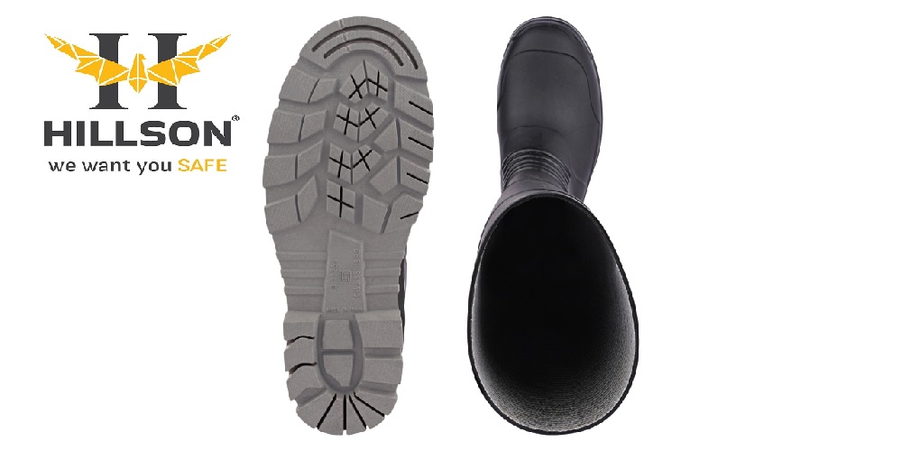 Hillson Torpedo 212 Fully Moulded Hard PVC Gumboots_3