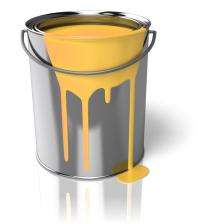 Soft Sheen Oil Based Yellow Enamel Paints_0