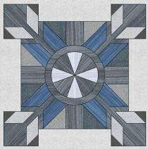 Stylem Rustic Series 400 x 400 mm 2735 - Multicolour Rustic Vitrified Tile_0