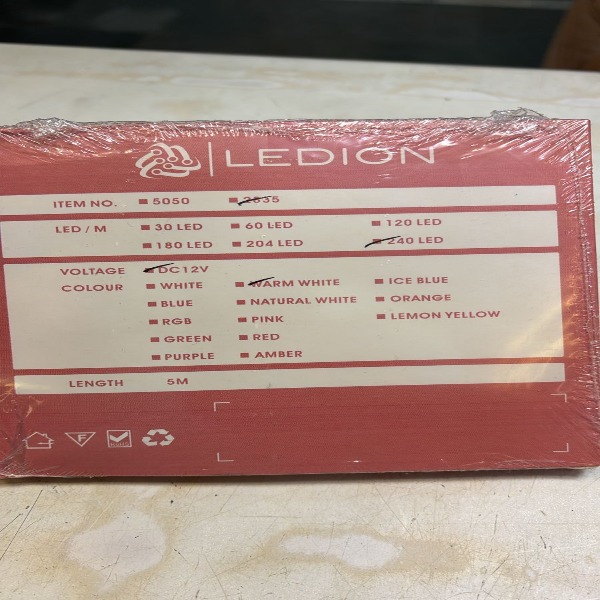 LEDION LED Warm White 5 m 18 W LED Strip Lights_3