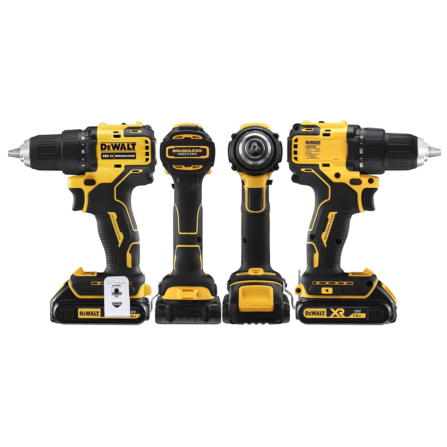 DEWALT 13 - 35 mm Cordless Rotary Hammer Drill DCD708S2T 20 V_2