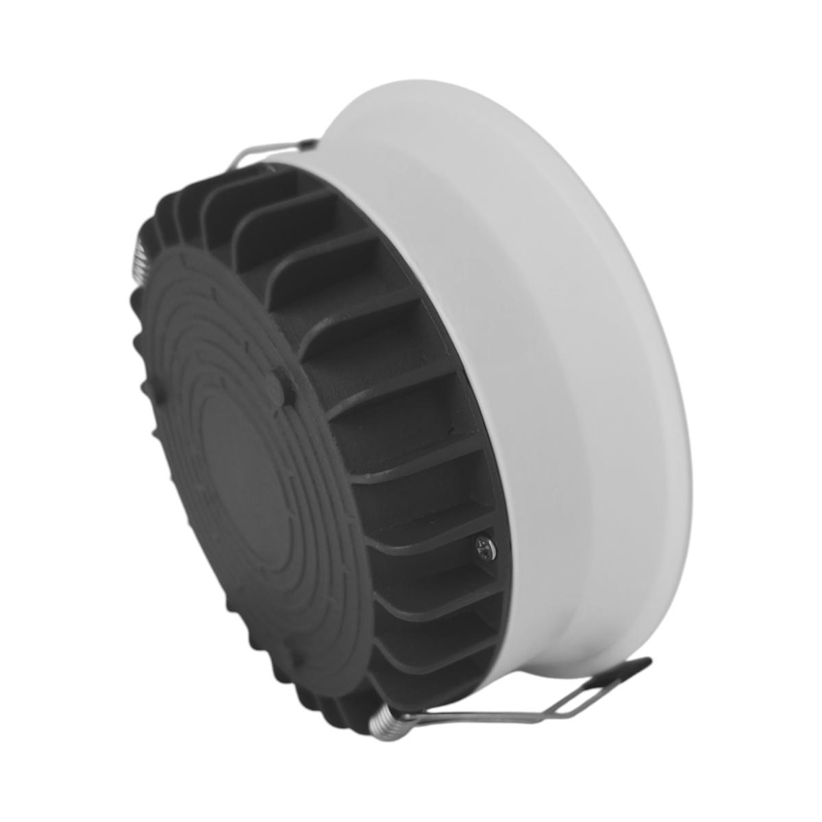 K2-Lighton 12 W Round Natural White 112 mm LED Panel Lights Recessed Mounted_3