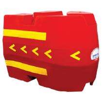 SHEETAL Virgin LLDPE UV Stabilized Reflective Road Barrier Optimus_0