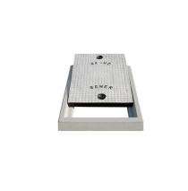 KK Precast Manhole Cover Concrete Chequered Finish 900 x 900 mm_0
