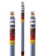 EARTHWAY Strip in Pipe Galvanized Iron with Copper 1 m Earthing Electrodes_0